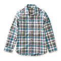 Tea Collection Plaid Button Up Shirt - Tsukiji Plaid