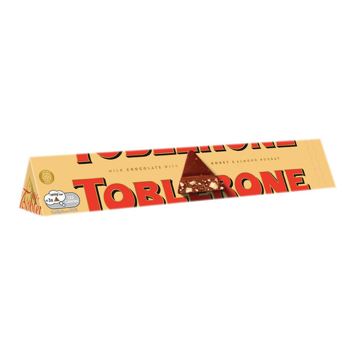 Toblerone Milk Chocolate Bar brings the iconic Swiss chocolate experience to your snack time.