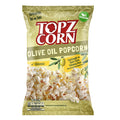Enjoy a light and flavorful snack with Topzcorn Olive Oil & Sea Salt Gluten-Free Popcorn.