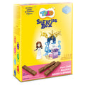 Discover the fun and flavor of the Toto Surprise Box (Girl) – a delightful treat that combines creamy chocolate with a surprise toy inside.