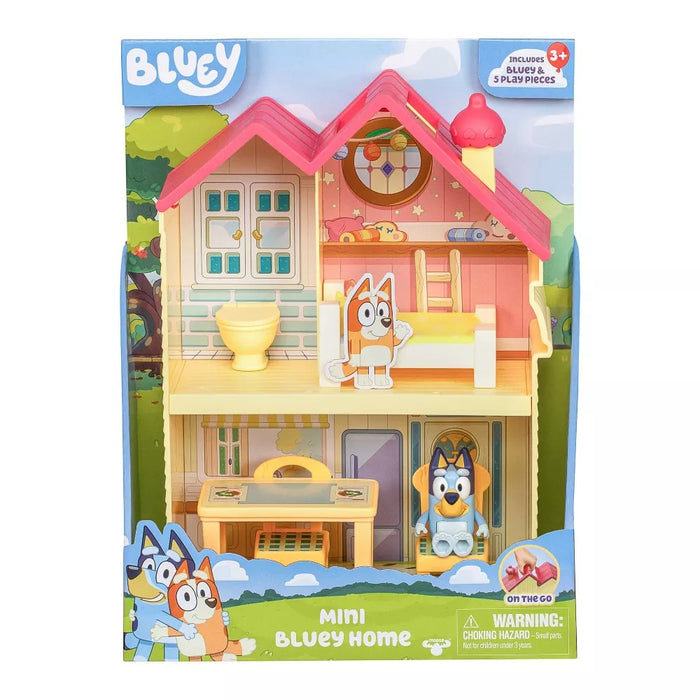 Moose Toys Bluey Mini Home Playset