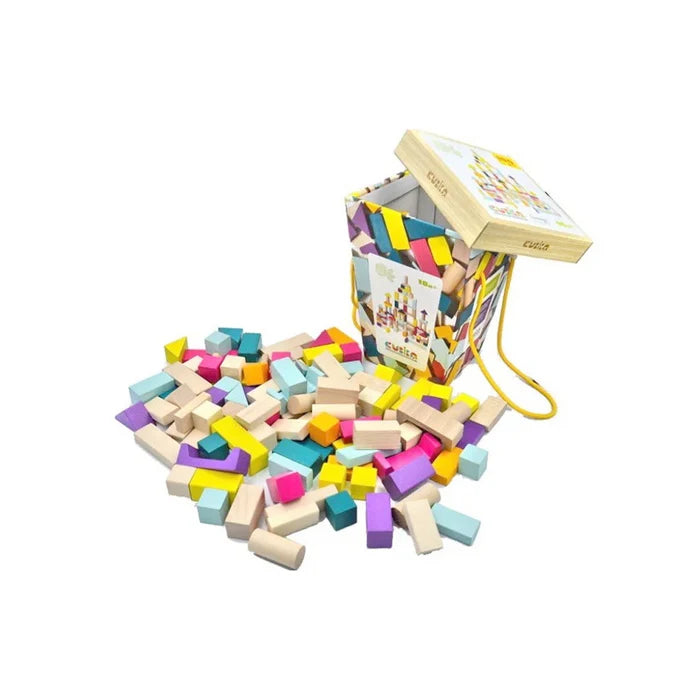 Toysmith Cubika Wooden Blocks Construction Kit