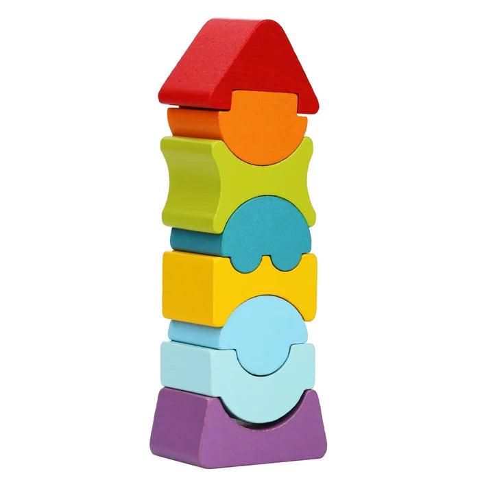 Toysmith Cubika Wooden Flexible Tower