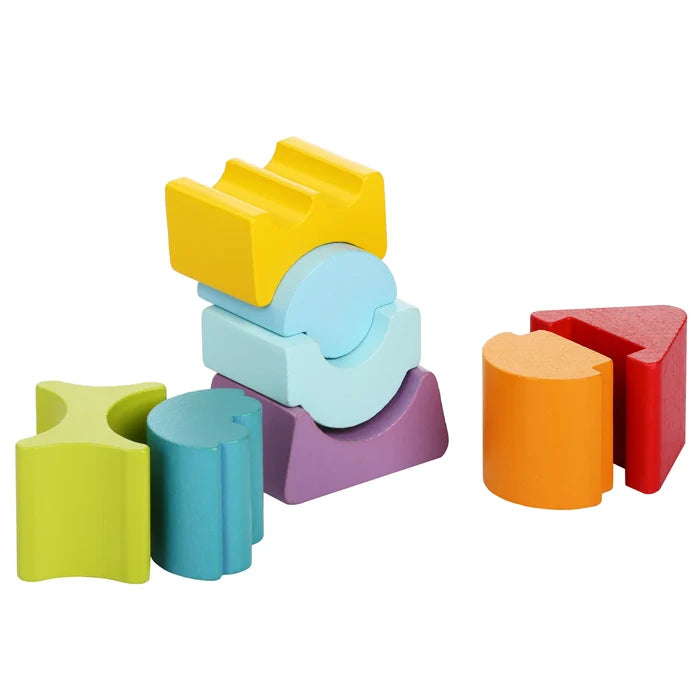 Toysmith Cubika Wooden Flexible Tower