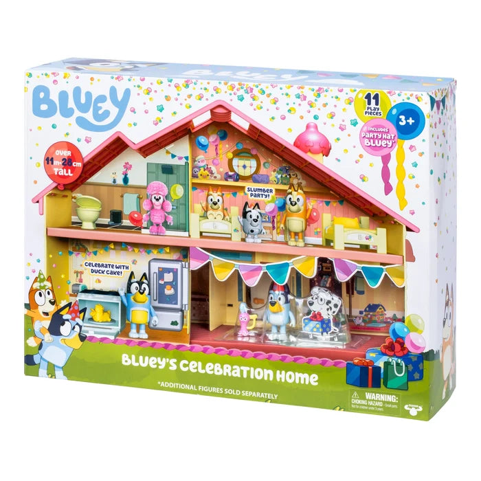 Toysmith Moose Toys Bluey Birthday Celebration