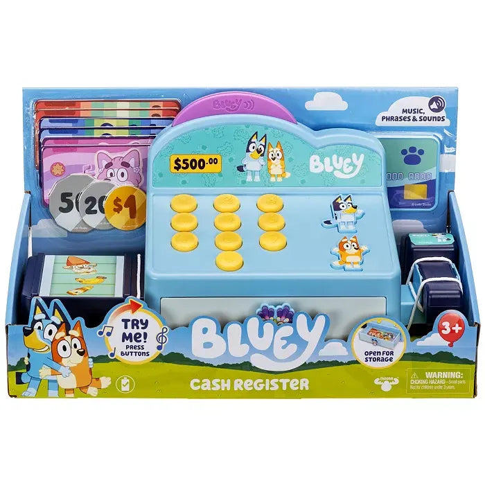 Toysmith Moose Toys Bluey Cash Register