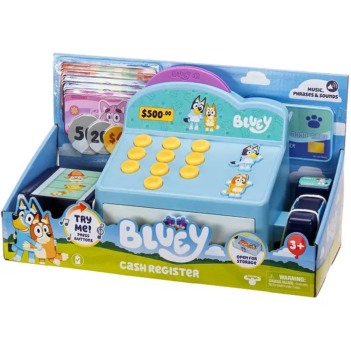 Toysmith Moose Toys Bluey Cash Register