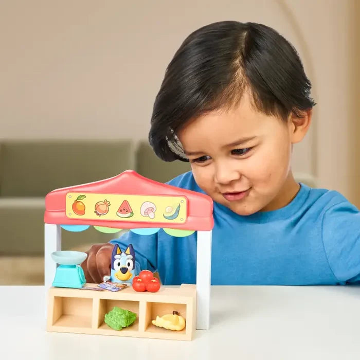 Toysmith Moose Toys Bluey Mini Playset - Farmer's Market