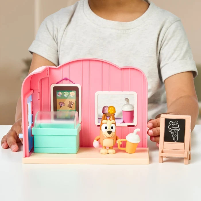 Toysmith Moose Toys Bluey Mini Playset - Ice Cream Shop