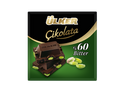 Ülker Chocolate Bitter Square with Pistachio (Fıstıklı Kare Çikolata) 65 G