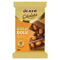 Ulker Dolu Dolu Almond Milk Chocolate Bar front packaging