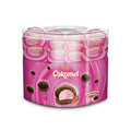 Ulker Cokomel Strawberry Marshmallow brings together a delightful trio of flavors—fluffy marshmallow, rich chocolate coating, and a fruity strawberry center.
