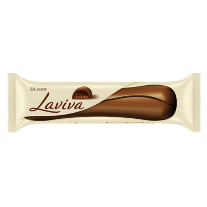 Ulker Laviva Filling And Biscuit Chocolate 24 Pieces 35 G