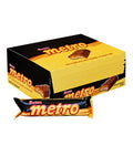 Ulker Metro Milk Chocolate Coated Caramel and Nugalı Bar 24 Pieces 36 G