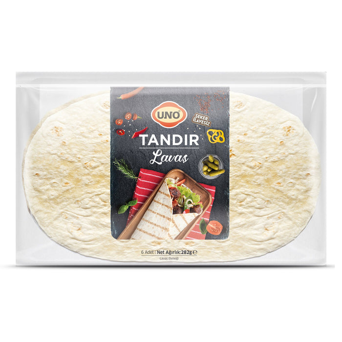 Uno Tandoor Lavash (Uno Tandır Lavas) 8 Pieces 282 G