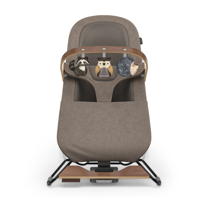 UPPAbaby Forest Fun Toy Bar - MIRA on the MIRA bouncer