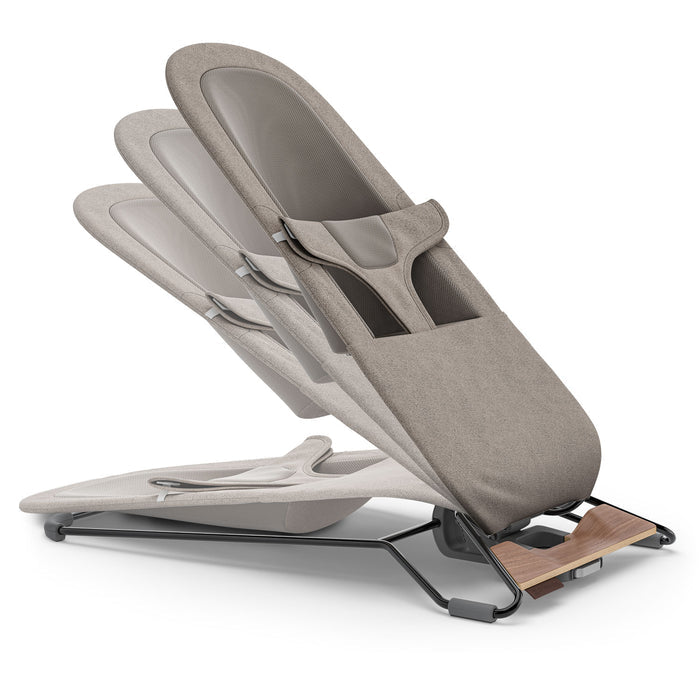 UPPAbaby MIRA 2-in-1 Bouncer and Seat - WELLS (Dark Taupe Melange)