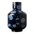 Vase Tall Ball Black