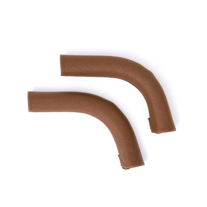 Veer Switchback &Roll Frame or &Jog Frame Leather Grips - Genuine Napa Leather - Saddle