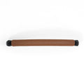 Veer Switchback Seat Bumper Bar Leather Grips - Genuine Napa Leather - Saddle