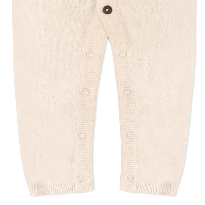Viverano Organics Milan Shawl Sweater Knit Baby Jumpsuit