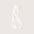 Viverano Organics Organic Blend Fine Knit Basic Baby Girl Tights - Plain