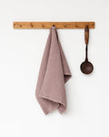 Waffle hand Towel in Woodrose