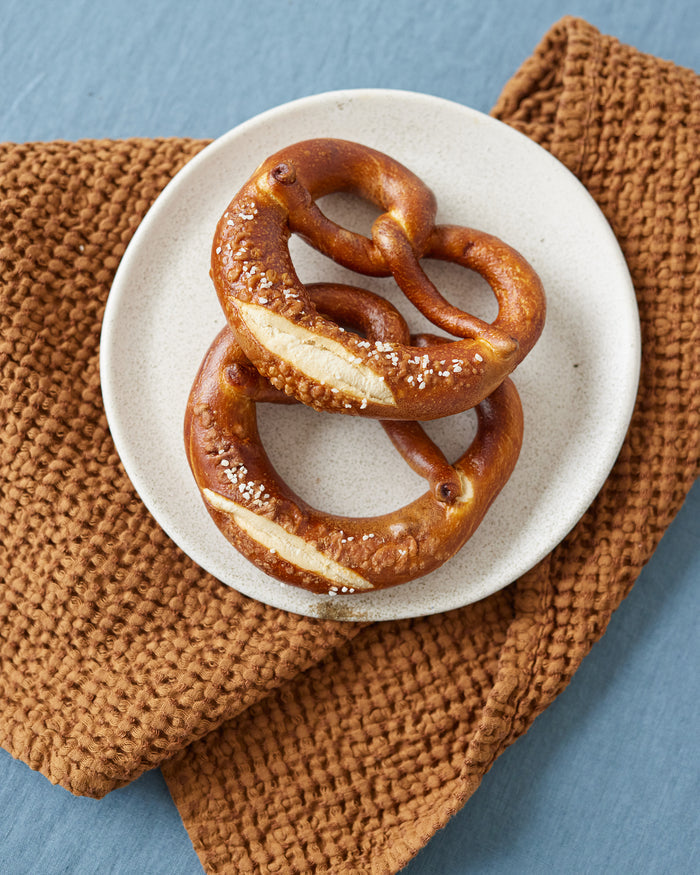 Waffle Kitchen Towel in Cinnamon