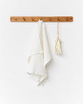 Waffle Kitchen Towel in White