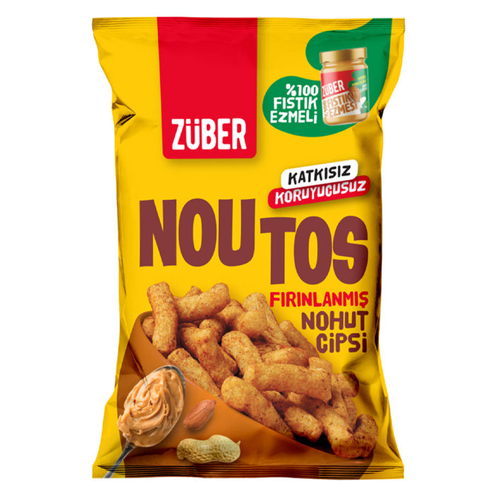 Zuber 100% Peanut Butter Noutos is a bold and satisfying snack made with wholesome ingredients like